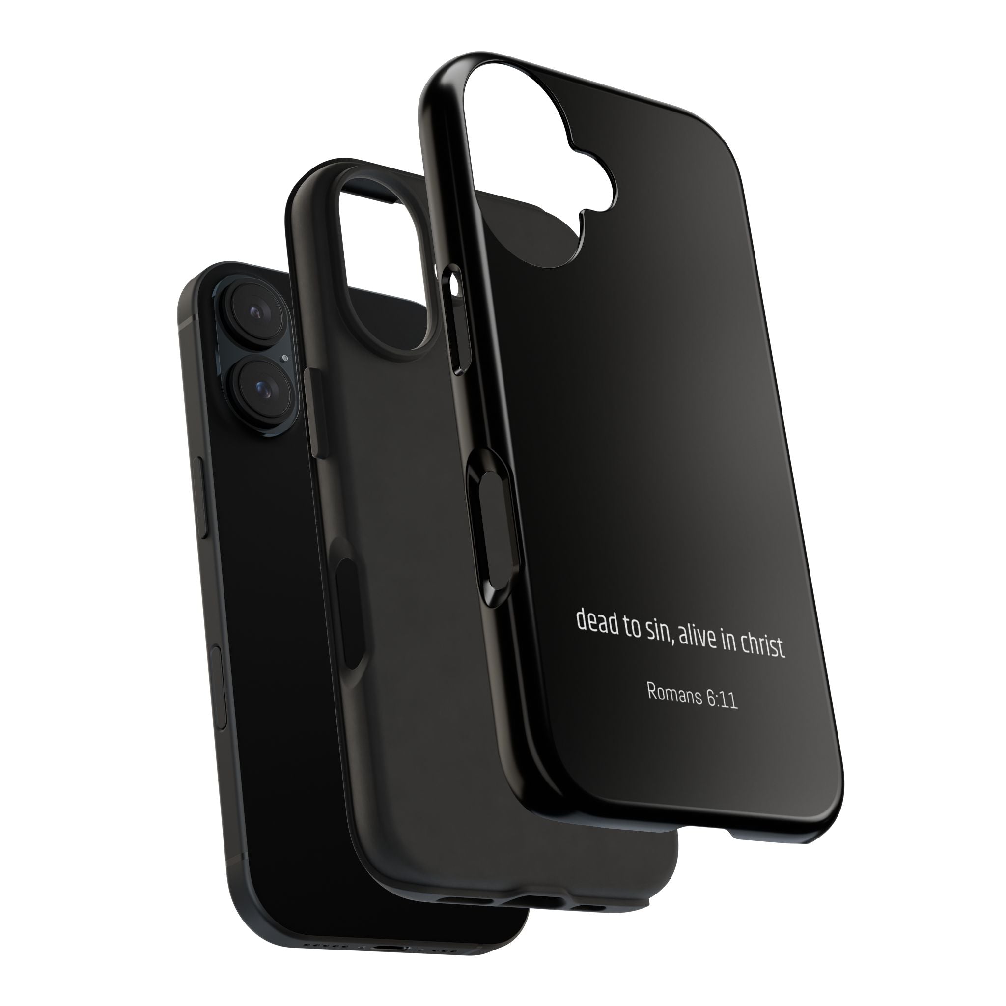 Phone Case "dead to sin, alive in christ"