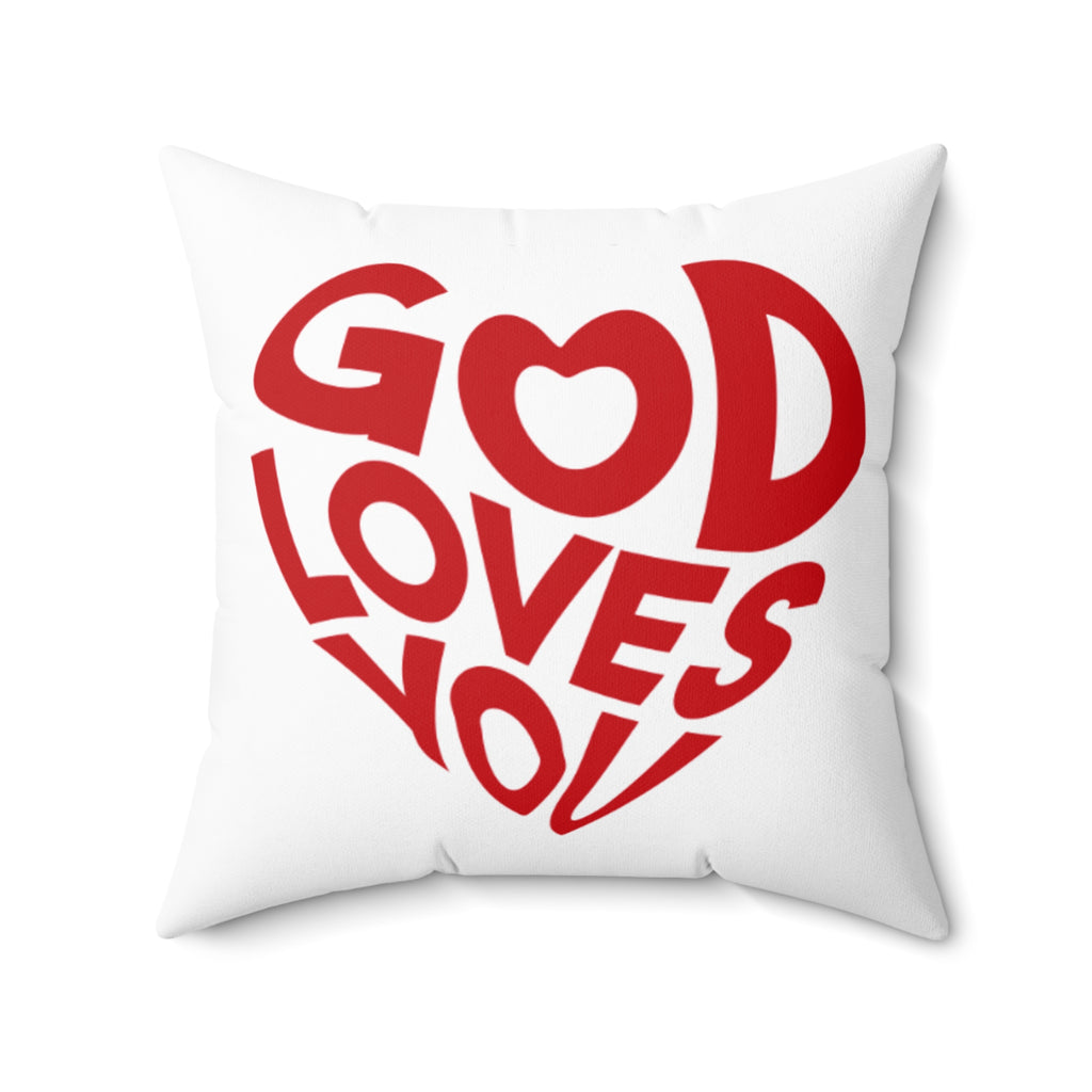 Pillow "God loves you"