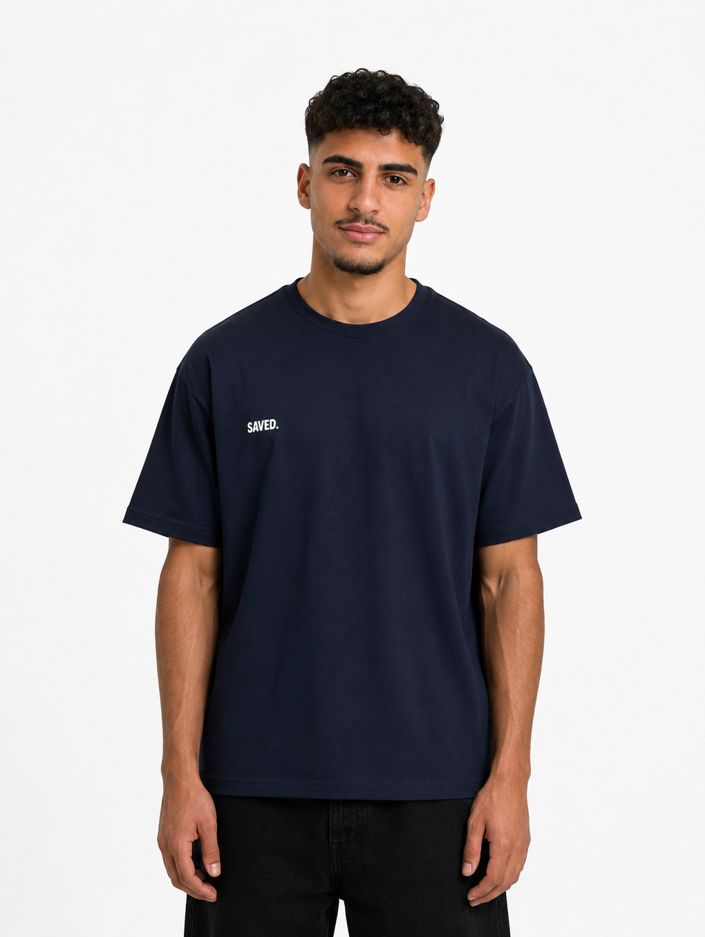 T-Shirt "less hustle more prayer"