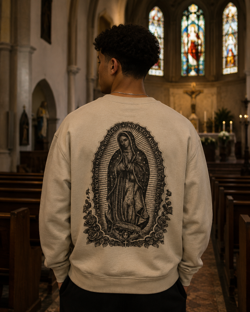 Sweatshirt "Virgin of Guadalupe"